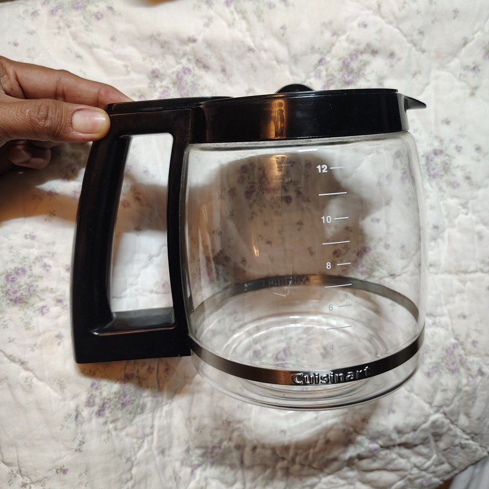 Cuisinart 12 Cup Coffee Maker Carafe Glass Pot Black